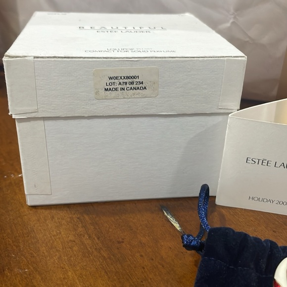 2008 Lollipop Twist Estee Lauder Solid Perfume Compact with box - Picture 4 of 8